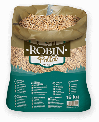 worek pelletu opałowego Robin do kupienia w Choroszczy lub sklepie internetowym